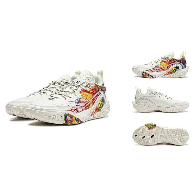 Li-Ning Men's WADE DLO 1 On Court Basketball Shoes BOOM Cushion Lightweight High-Rebound LiNing Professional Sneakers ABPV009